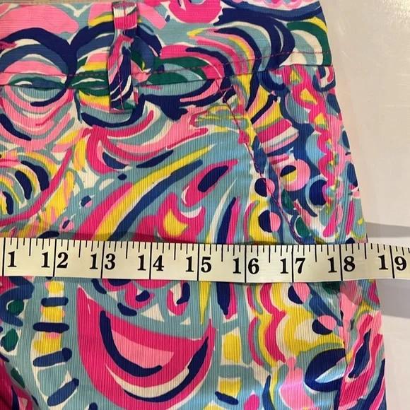 Lilly Pulitzer The Gallahan Multicolor Shorts Size: 6 - Picture 6 of 9